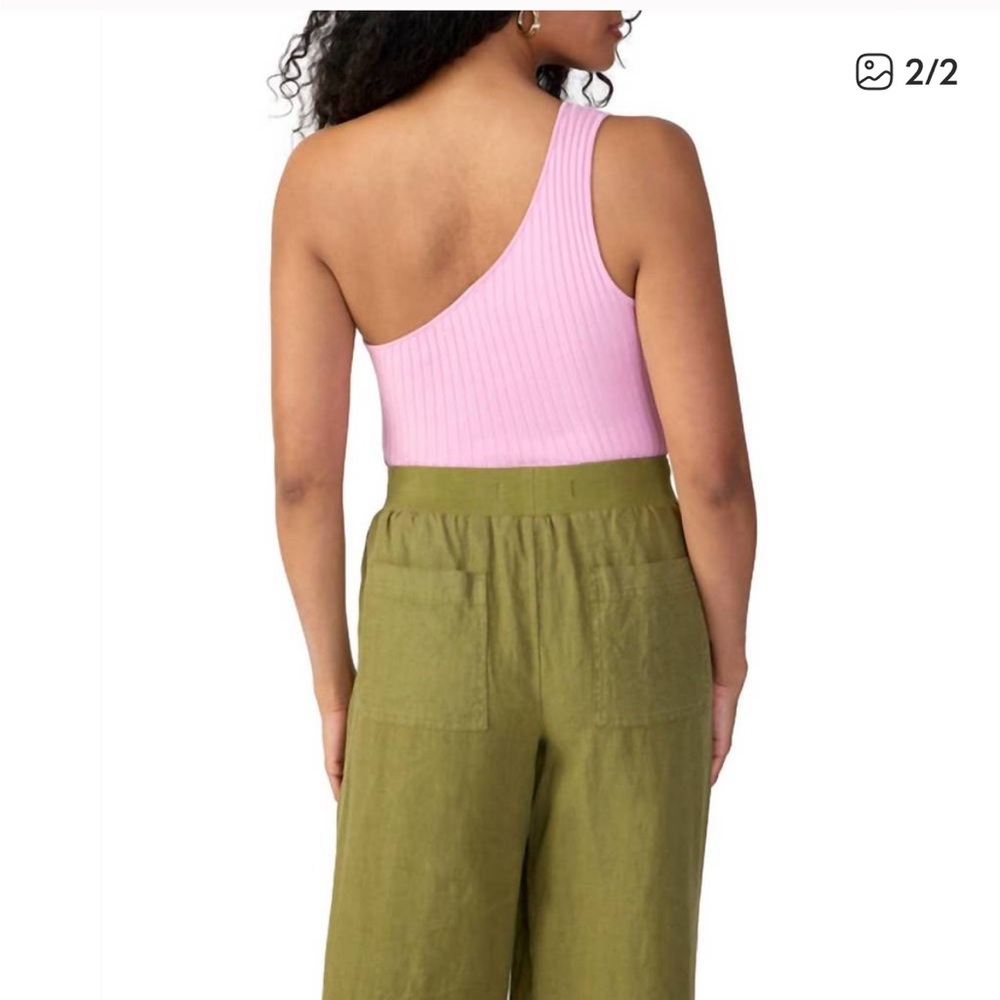 Sanctuary One Shoulder Rib Tank - Picture 3 of 3